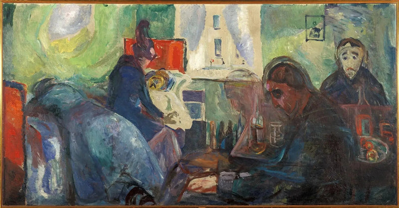 La Muerte del Bohemio - Edvard Munch