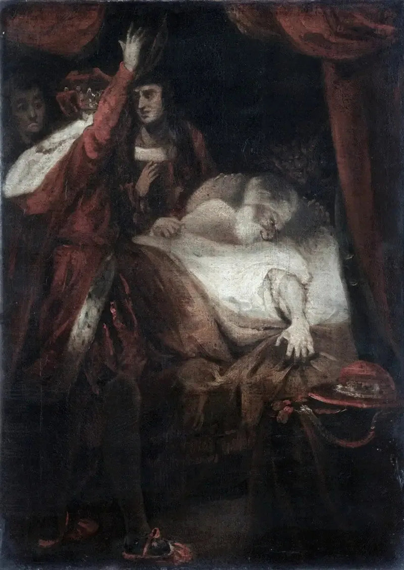 La muerte del cardenal Beaufort - Joshua Reynolds