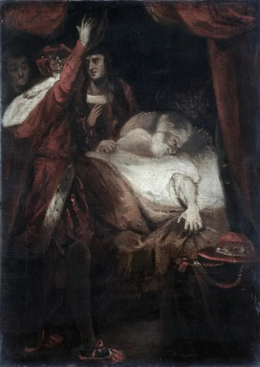 La muerte del cardenal Beaufort - Joshua Reynolds
