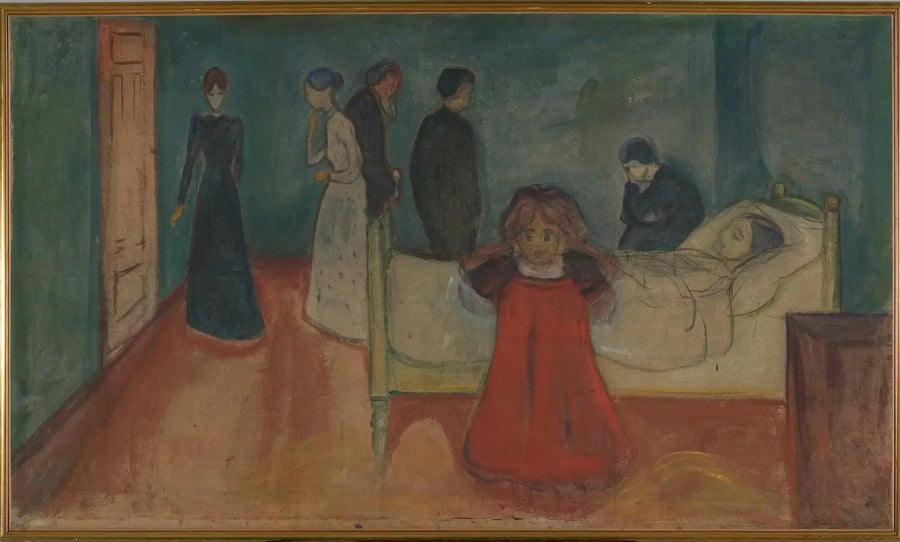 La Muerte y el Niño - Edvard Munch