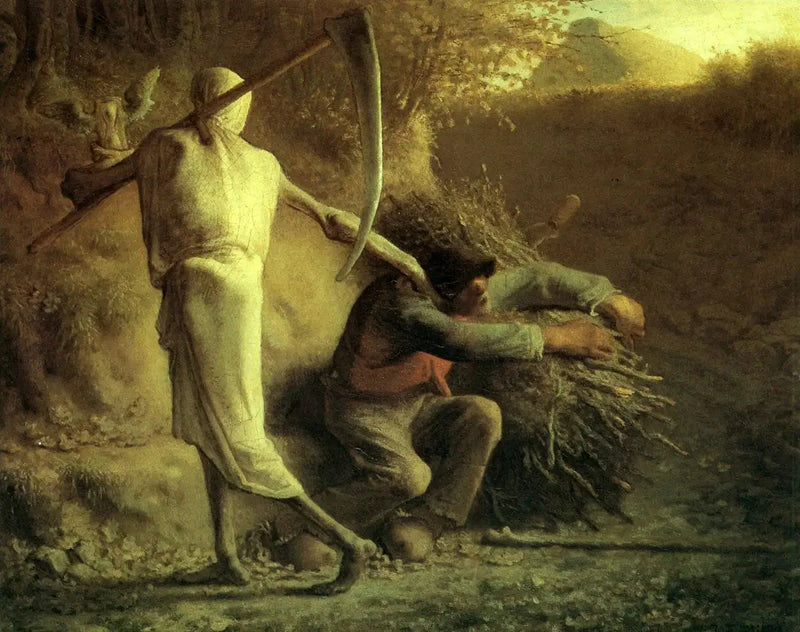 La Muerte y el Leñador - Jean-François Millet