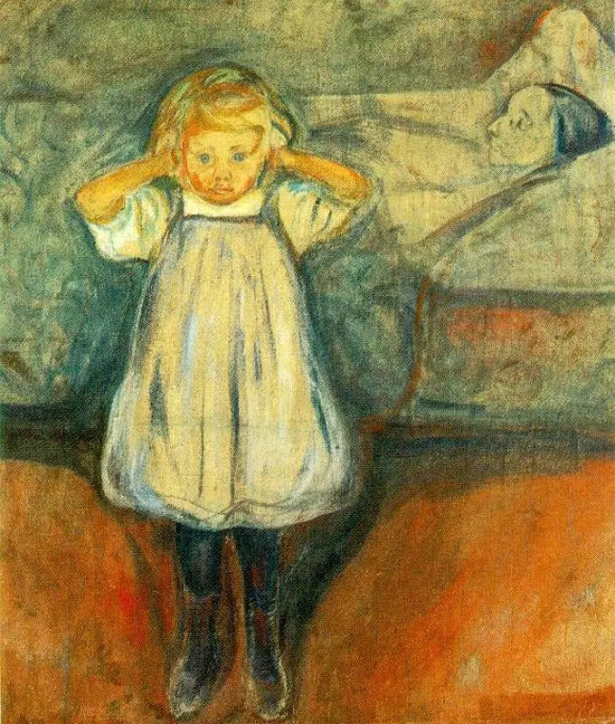 La Muerte y el Niño - Edvard Munch