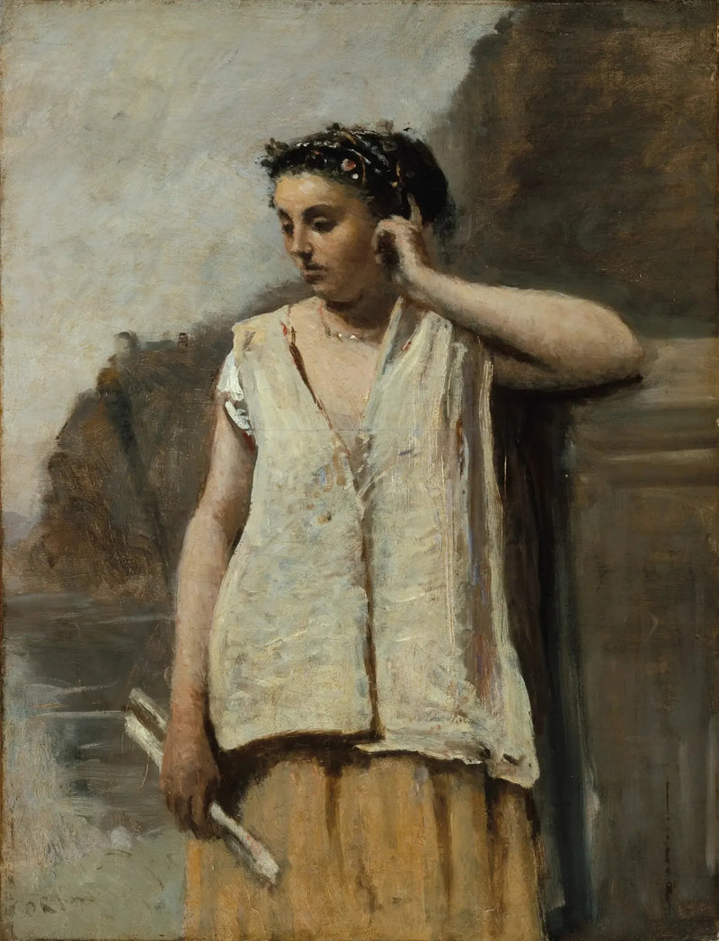 La Musa: La Historia - Jean-Baptiste Camille Corot
