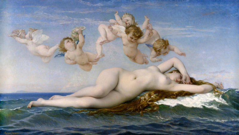 El nacimiento de Venus - Alexandre Cabanel