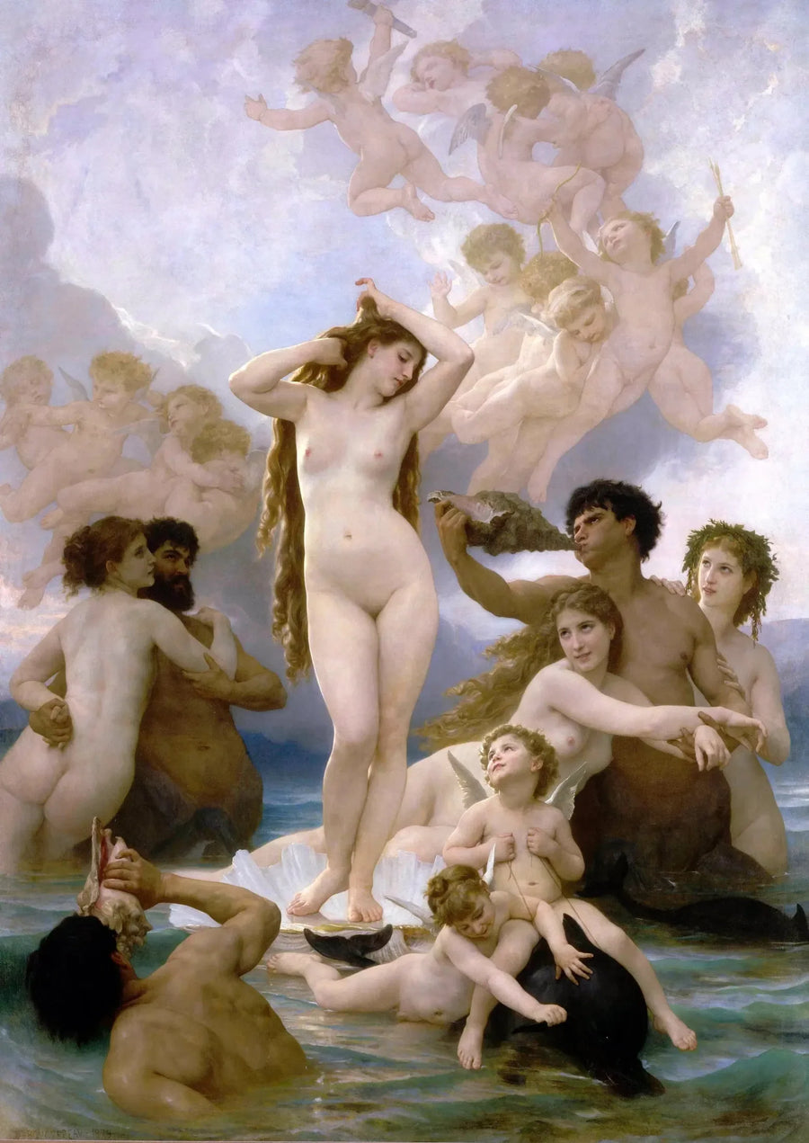El Nacimiento de Venus - Bouguereau