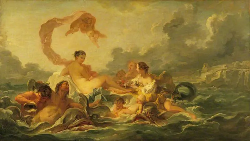 El nacimiento de Venus - François Boucher