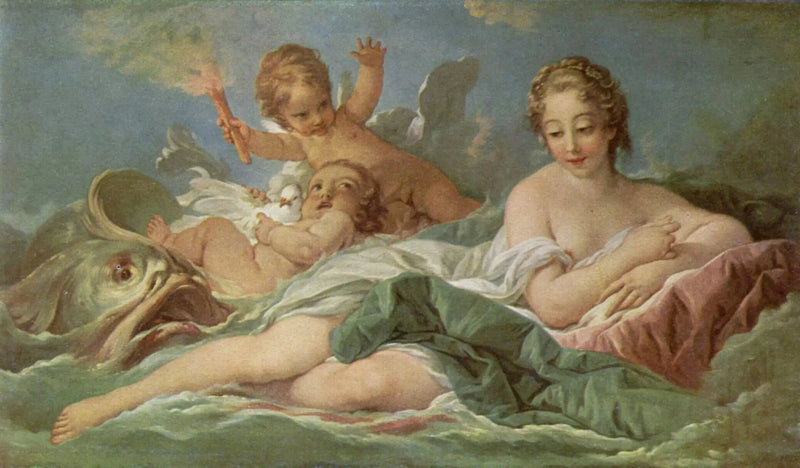 El nacimiento de Venus - François Boucher