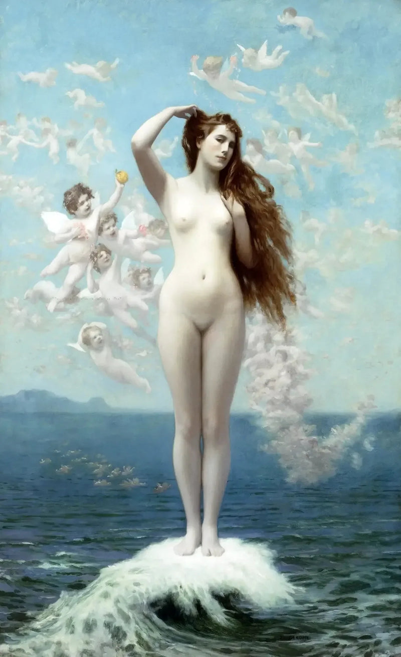 El Nacimiento de Venus - Jean-Léon Gérôme
