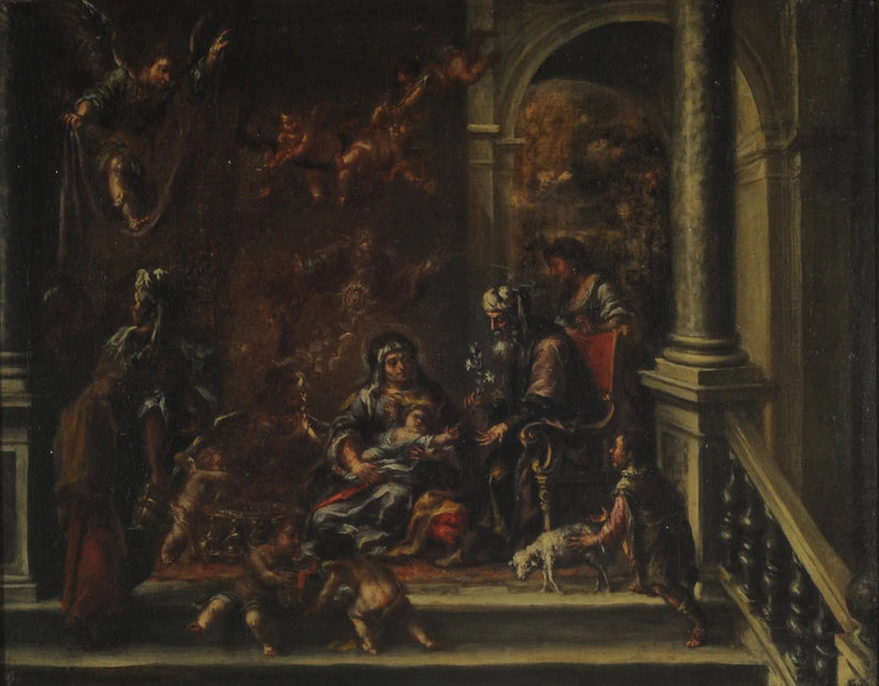 El nacimiento de la Virgen - Juan de Valdés Leal