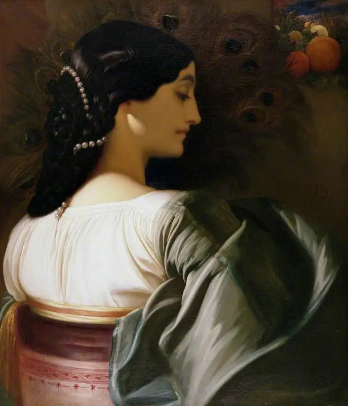 La nana, Pavonia - Frederic Leighton