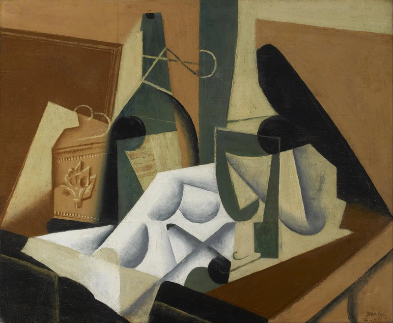 La mantelería blanca - Juan Gris