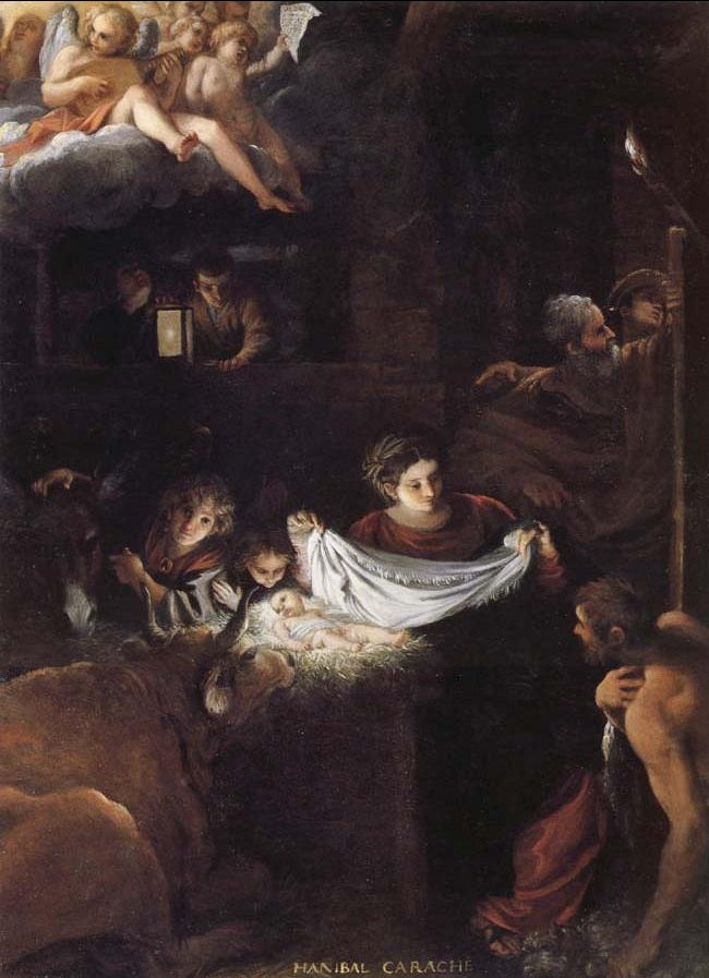 La Natividad - Annibale Carracci