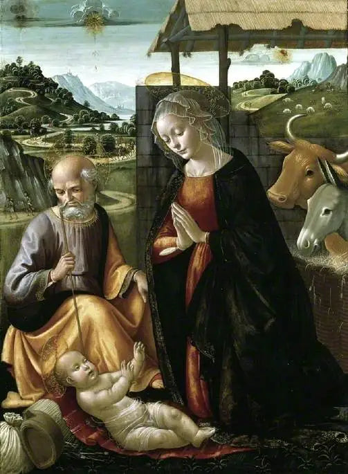 La Natividad - Domenico Ghirlandaio