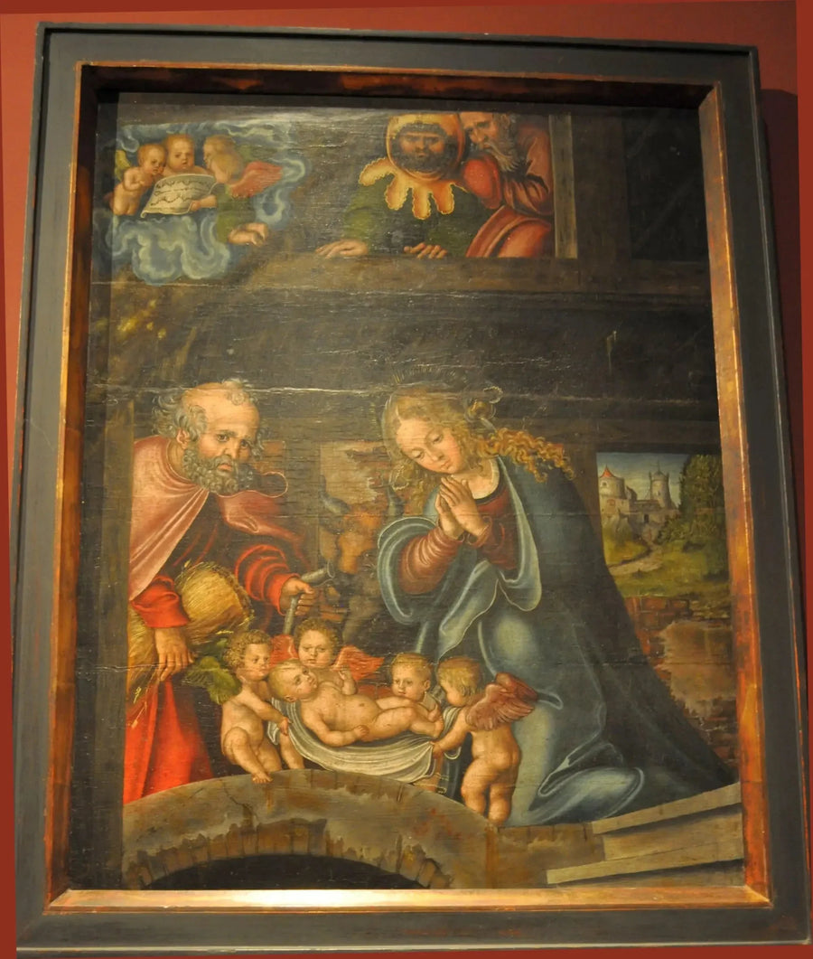 La Natividad - Lucas Cranach el Viejo
