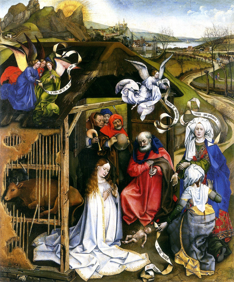 La Natividad - Robert Campin