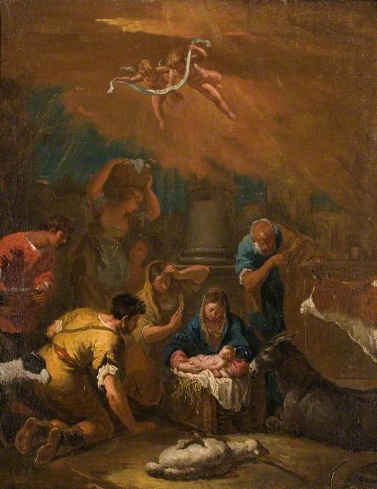 La Natividad - Sebastiano Ricci