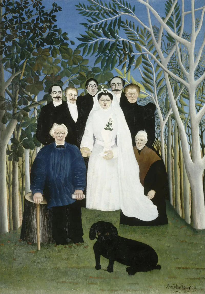 La Boda - Henri Rousseau