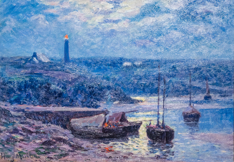 La noche en Douelan - Henry Moret