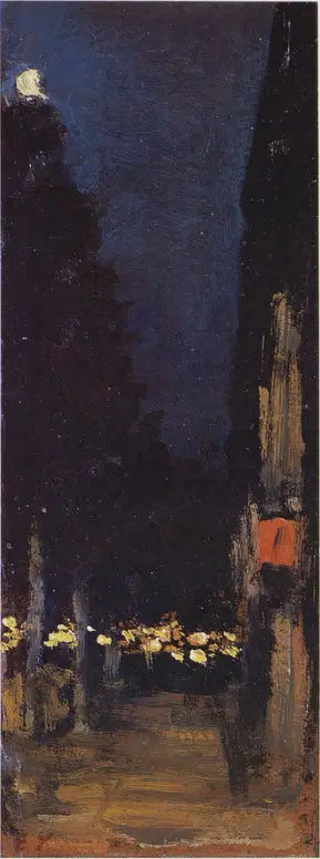 La noche (del 14 de julio ?) - Édouard Vuillard