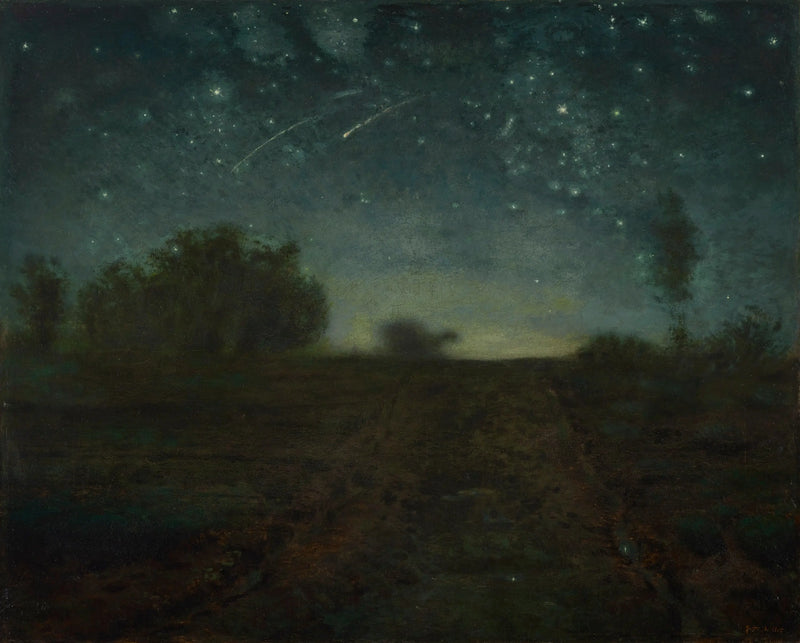 La Noche estrellada - Jean-François Millet