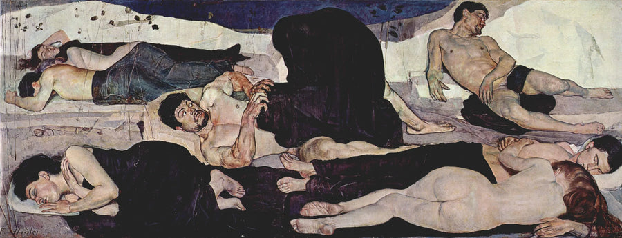 La Noche - Ferdinand Hodler
