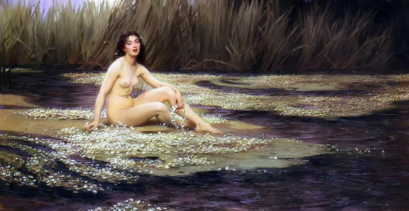 La Ninfa de las Aguas - Herbert Draper
