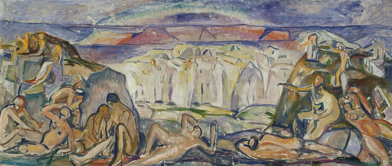 La Paz y el Arcoíris - Edvard Munch