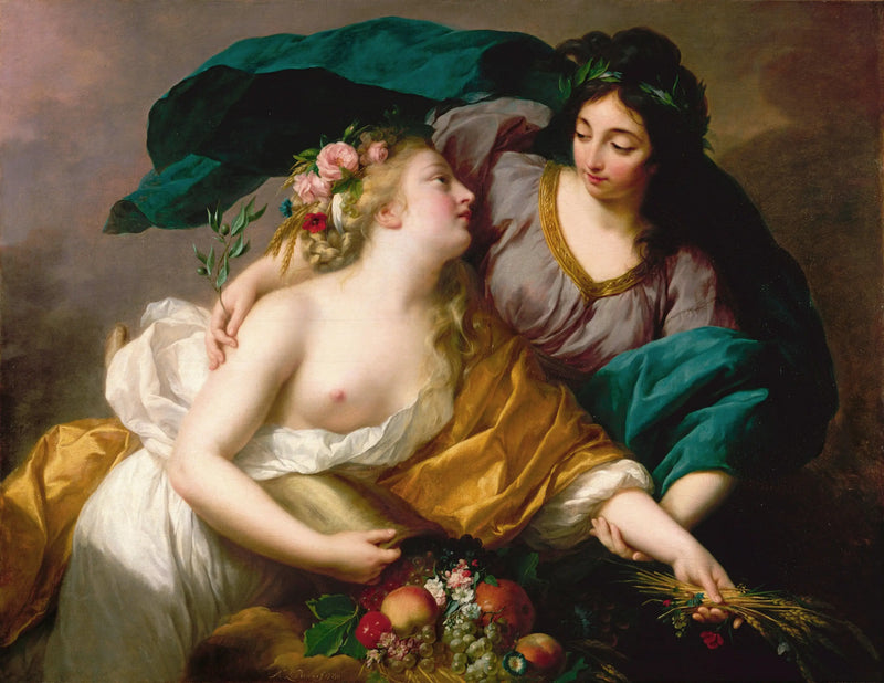 La Paz que trae la Abundancia - Élisabeth Vigée Le Brun