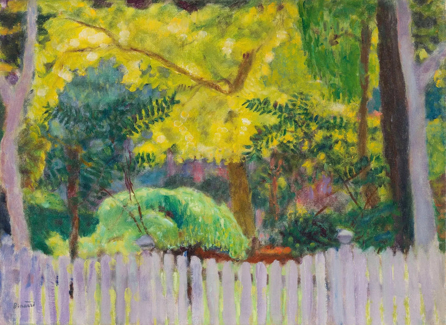 La cerca violeta - Pierre Bonnard