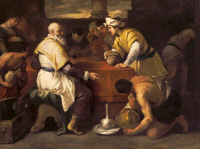 La parábola del hijo pródigo: recibir su parte - Luca Giordano