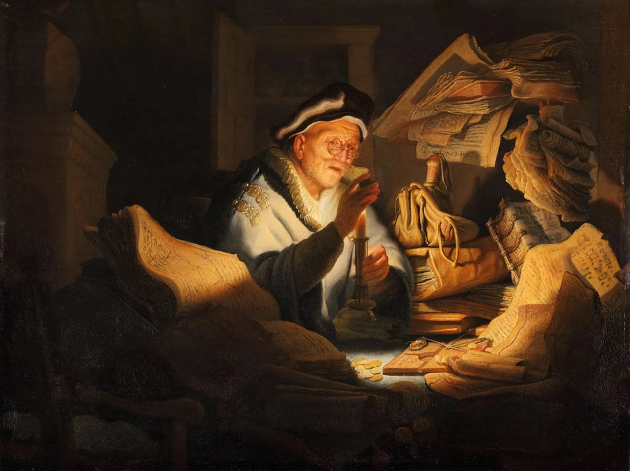 La parábola del rico insensato - Rembrandt