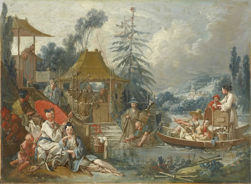 La Pesca china - François Boucher
