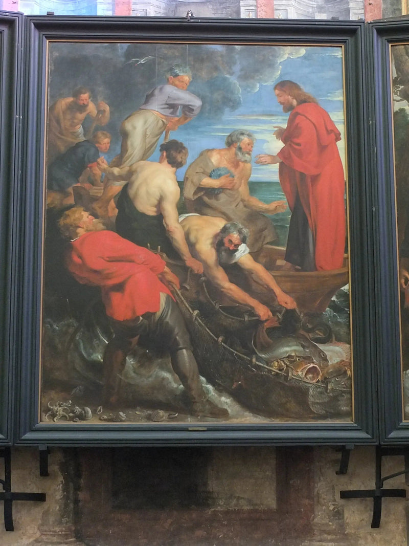 La pesca milagrosa, panel central - Peter Paul Rubens