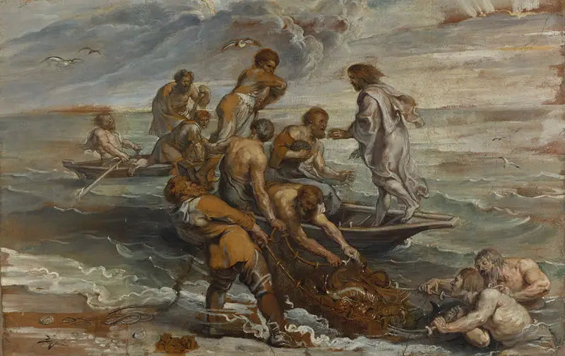 La pesca milagrosa - Peter Paul Rubens