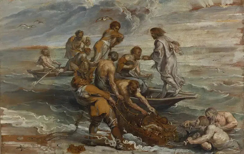 La pesca milagrosa - Peter Paul Rubens