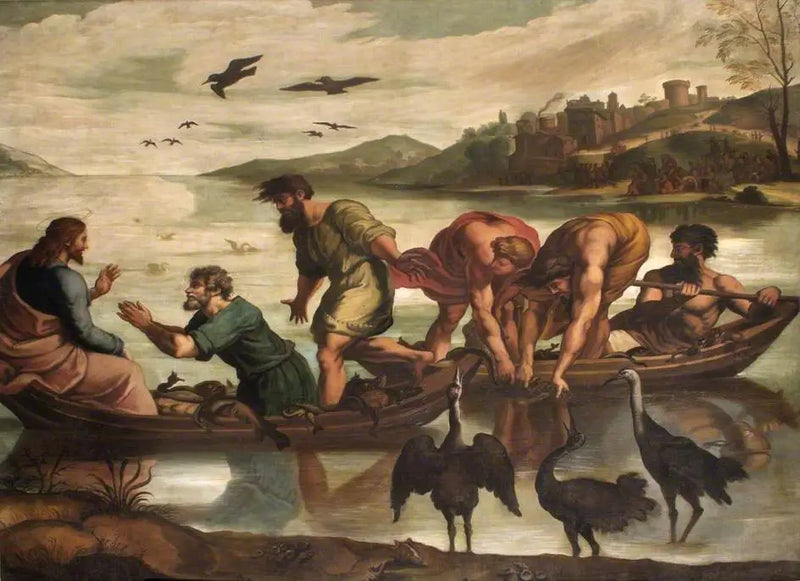 La pesca milagrosa - Rafael Sanzio
