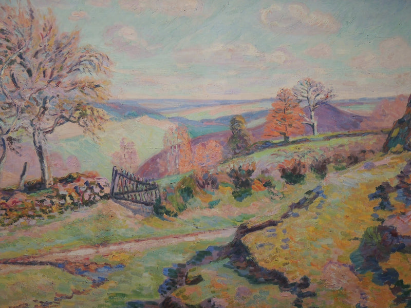 La piscifactoría en Crozant - Armand Guillaumin