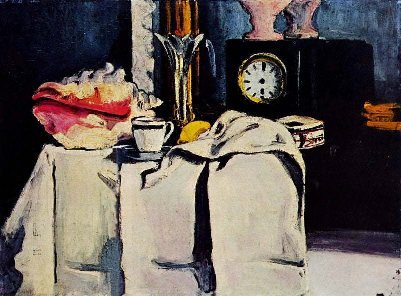 El Reloj negro - Paul Cézanne