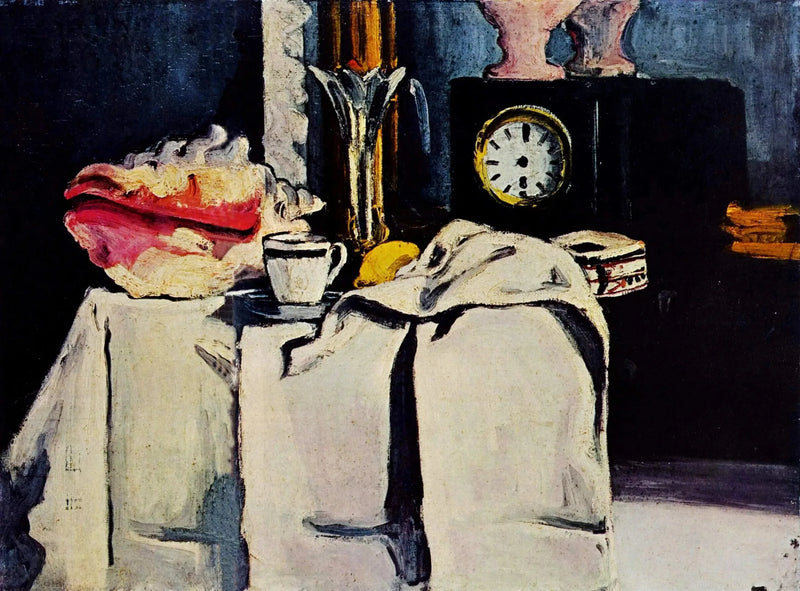 El Reloj negro - Paul Cézanne
