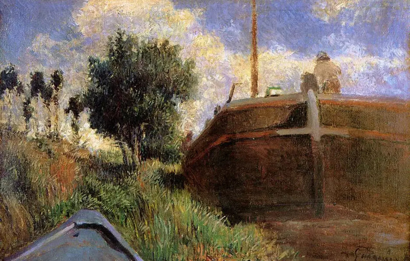 La Péniche azul - Paul Gauguin