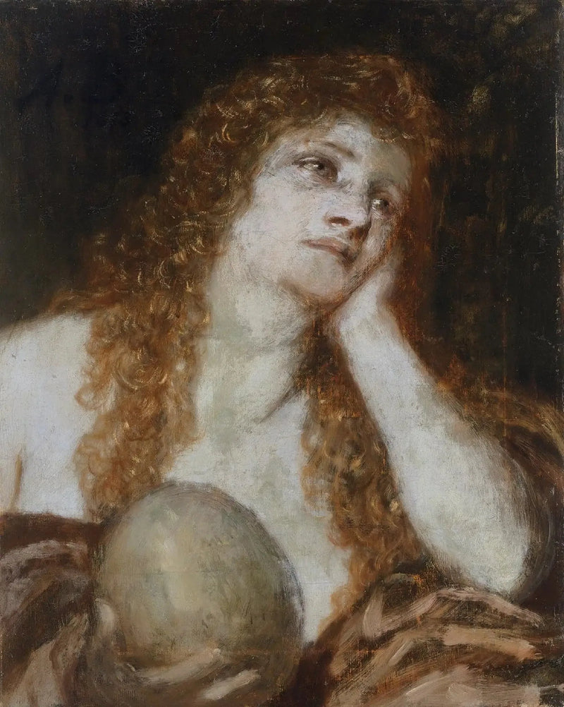 La penitente María Magdalena - Arnold Böcklin