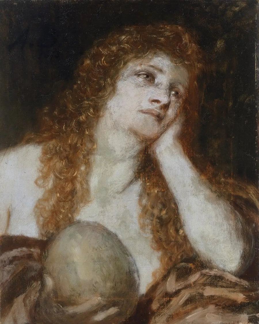 La penitente María Magdalena - Arnold Böcklin