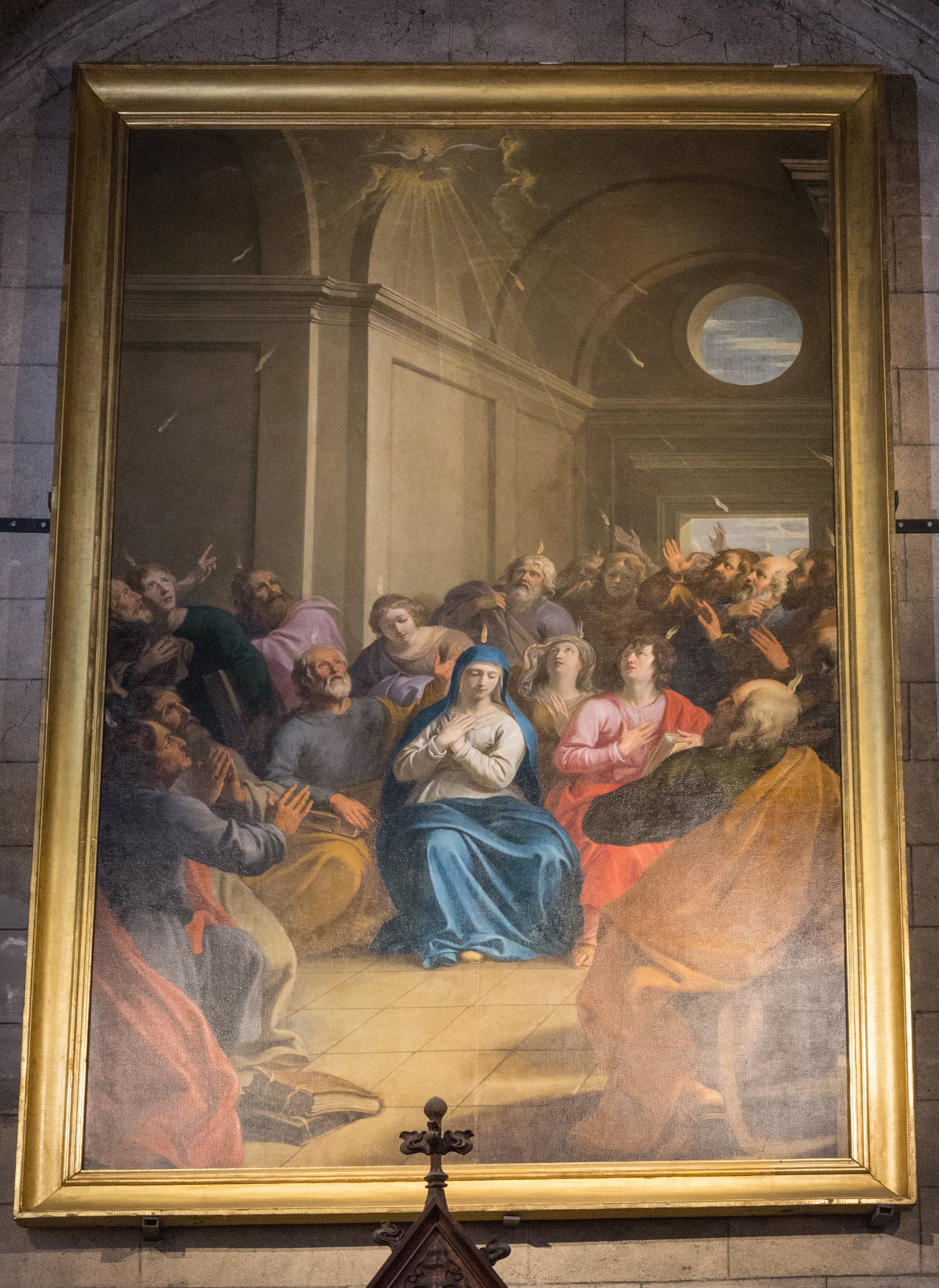 La Pentecôte ou La descente du Saint-Esprit - Philippe de Champaigne - Alpha Reproduction