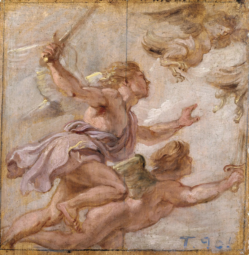 La Persecución de las Harpías - Peter Paul Rubens