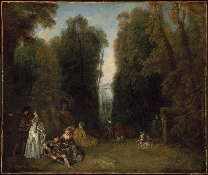La Perspectiva - Antoine Watteau