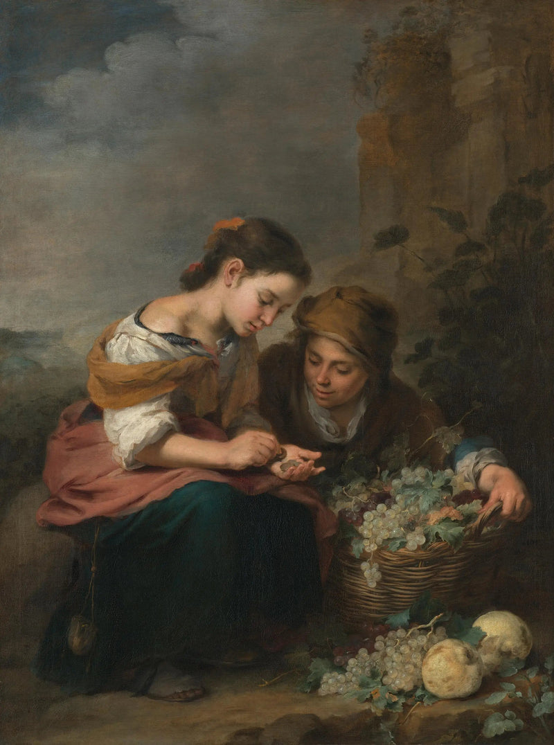 La pequeña vendedora de frutas - Bartolomé Esteban Murillo