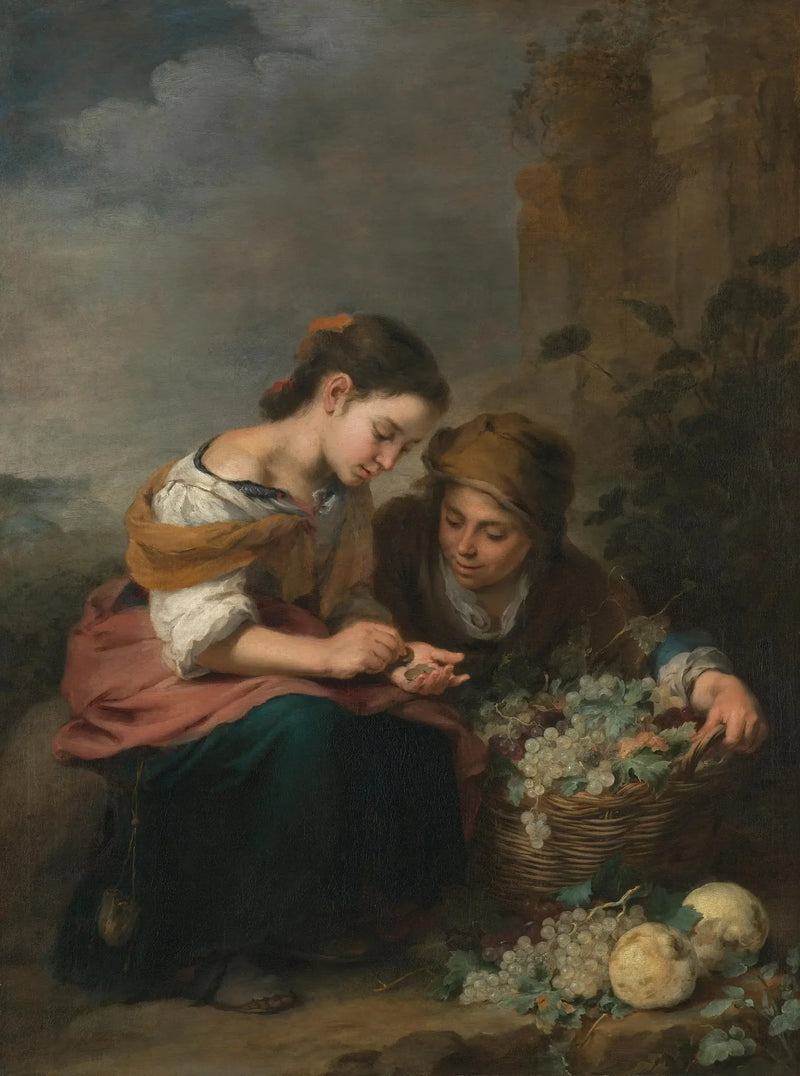 La pequeña vendedora de frutas - Bartolomé Esteban Murillo