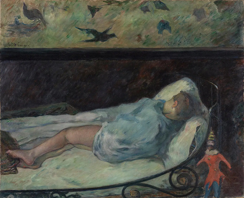 El pequeño sueño - Paul Gauguin