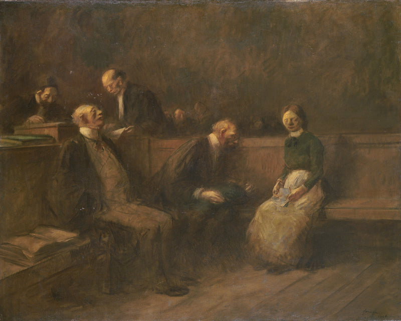 La petición - Jean-Louis Forain