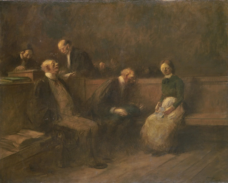 La petición - Jean-Louis Forain